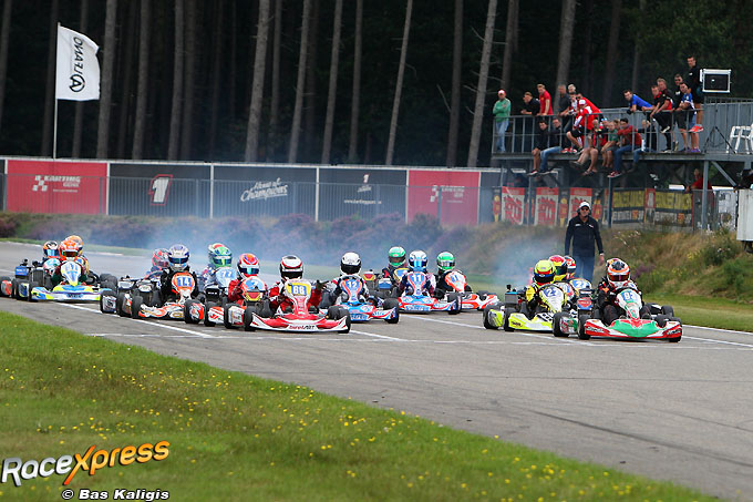 Rick Bouthoorn voorste rij nummer 93 MiniMax
